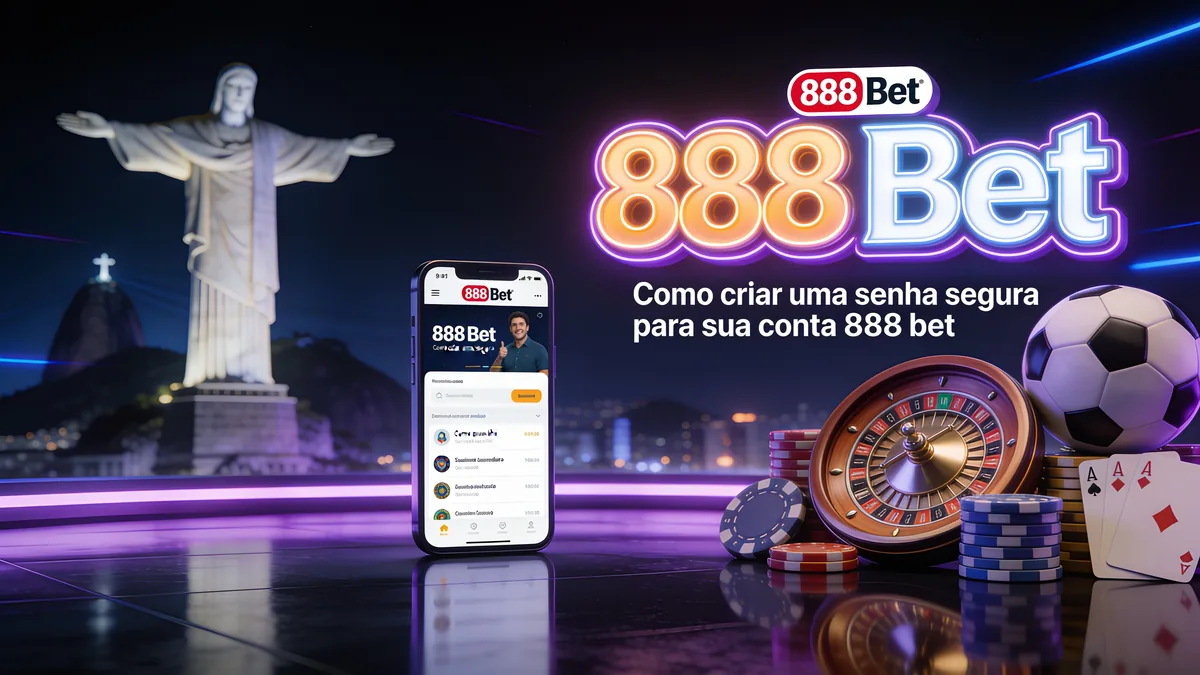 Como criar uma senha segura para sua conta 888 bet — 888 bet no Brasil