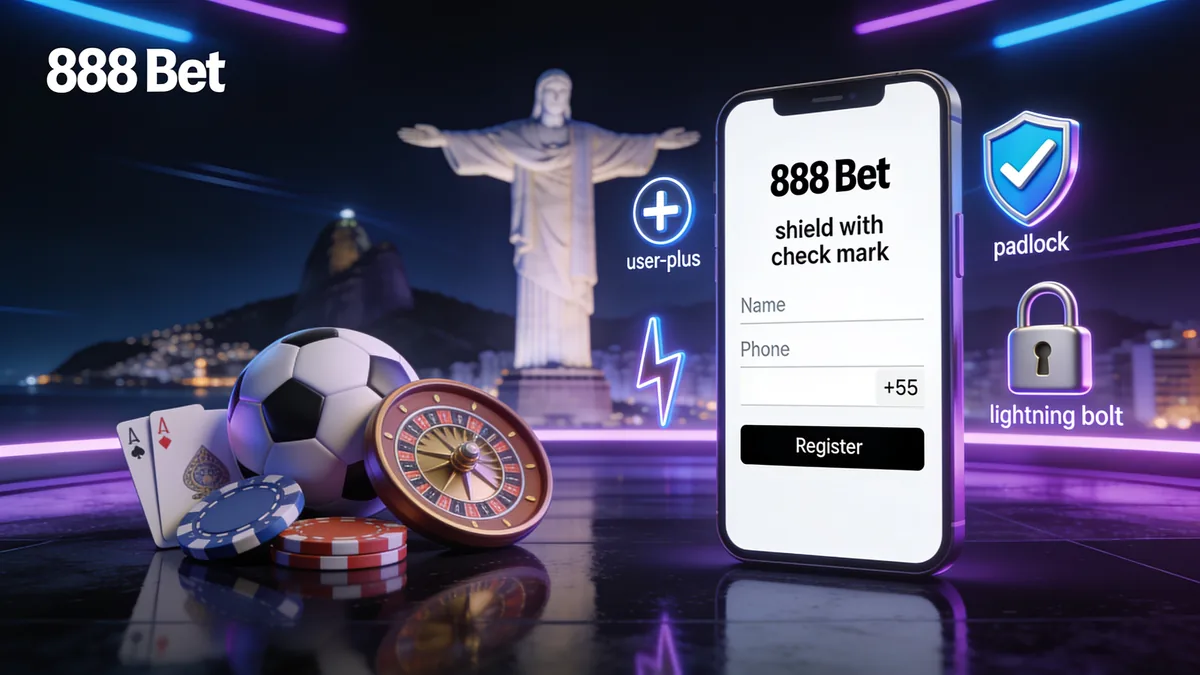 888 bet no Brasil — Como Fazer o Cadastro na 888 bet